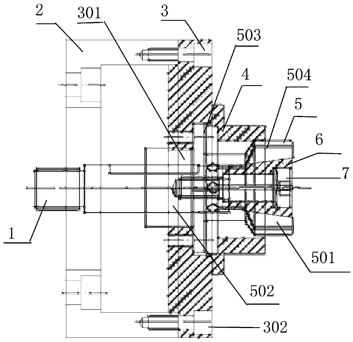 Positioning expanding core clamp