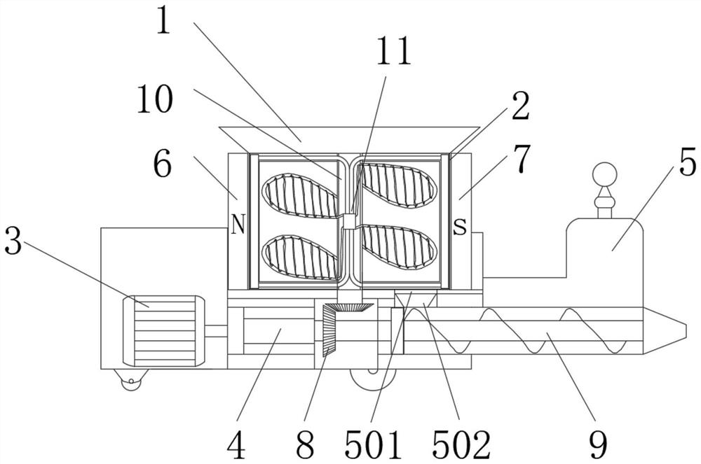 Concrete grouting equipment and grouting method