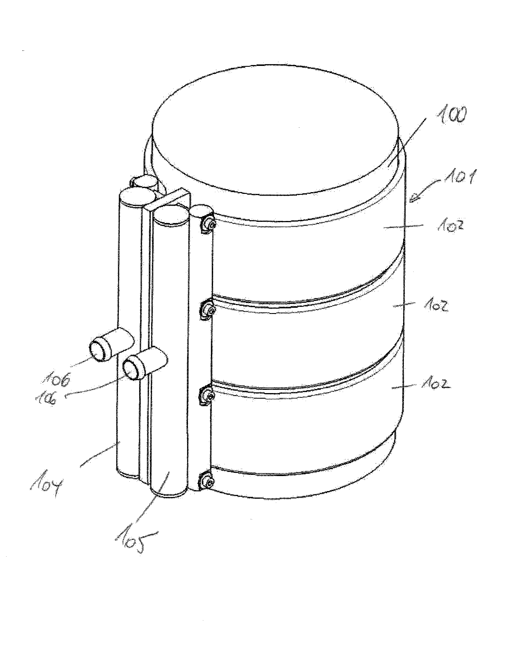 Sorption heat exchanger module, preferably for a motor vehicle