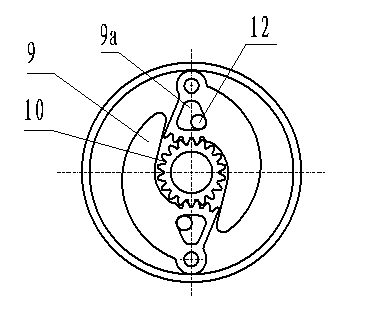 Permanent-magnet brushless self-adaptive variable-speed drive motor