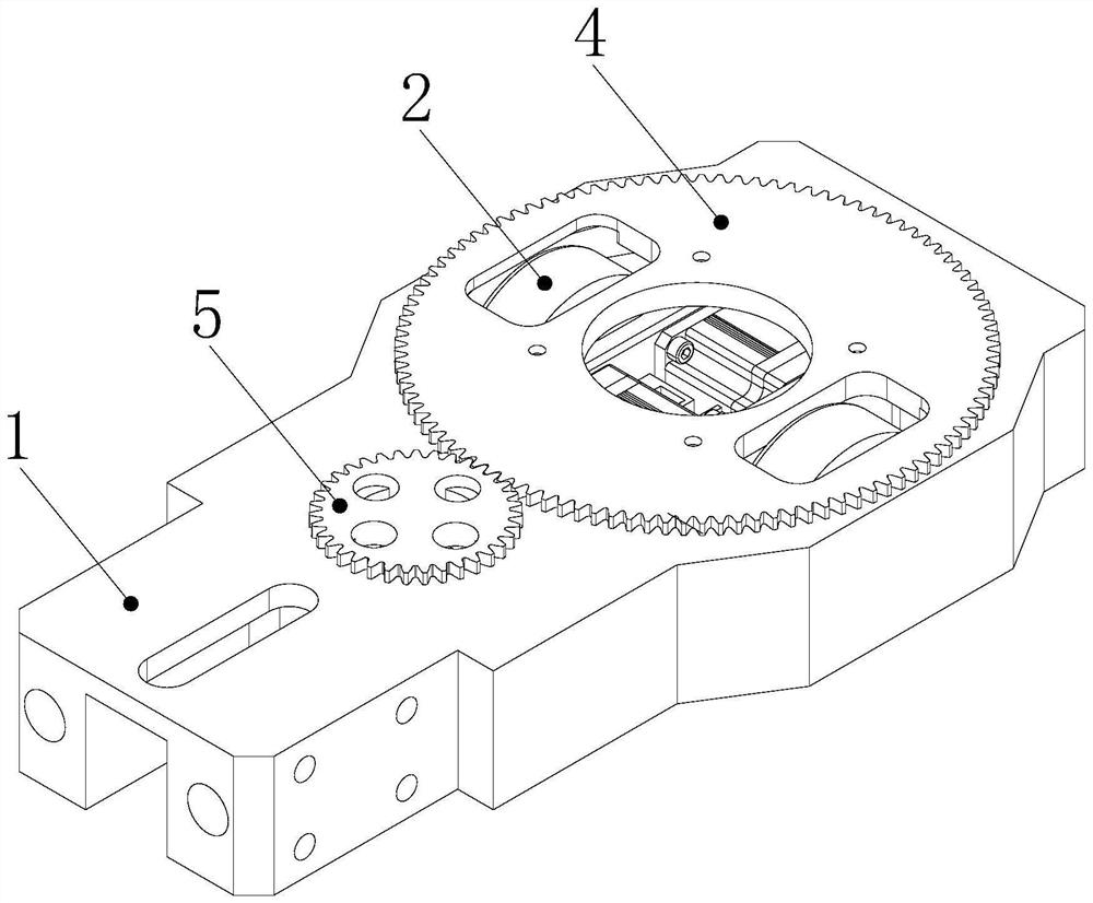 Omnidirectional differential wheel structure