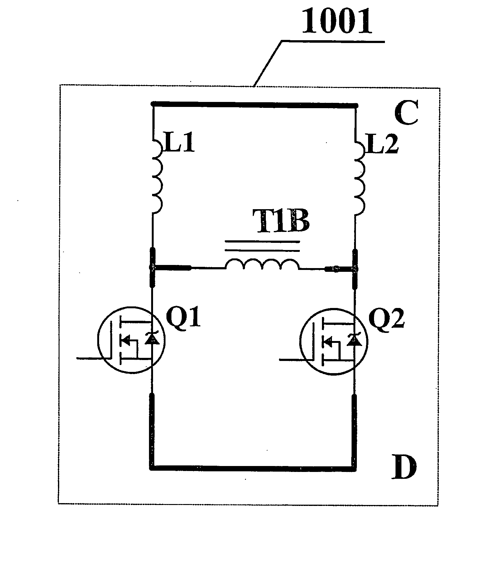 Non-isolated DC-DC converters with direct primary to load current