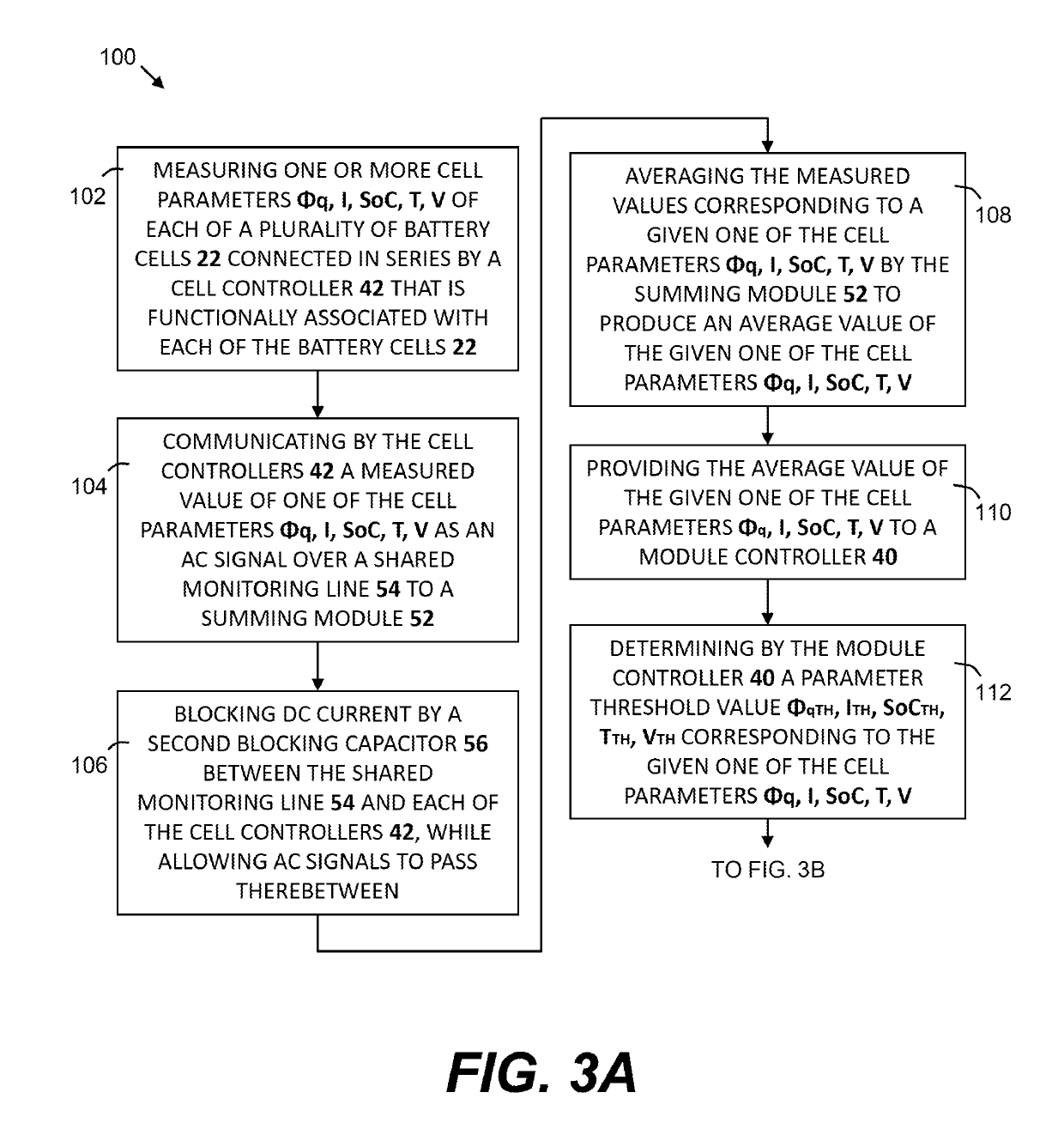 Cell balancing with local sensing and switching