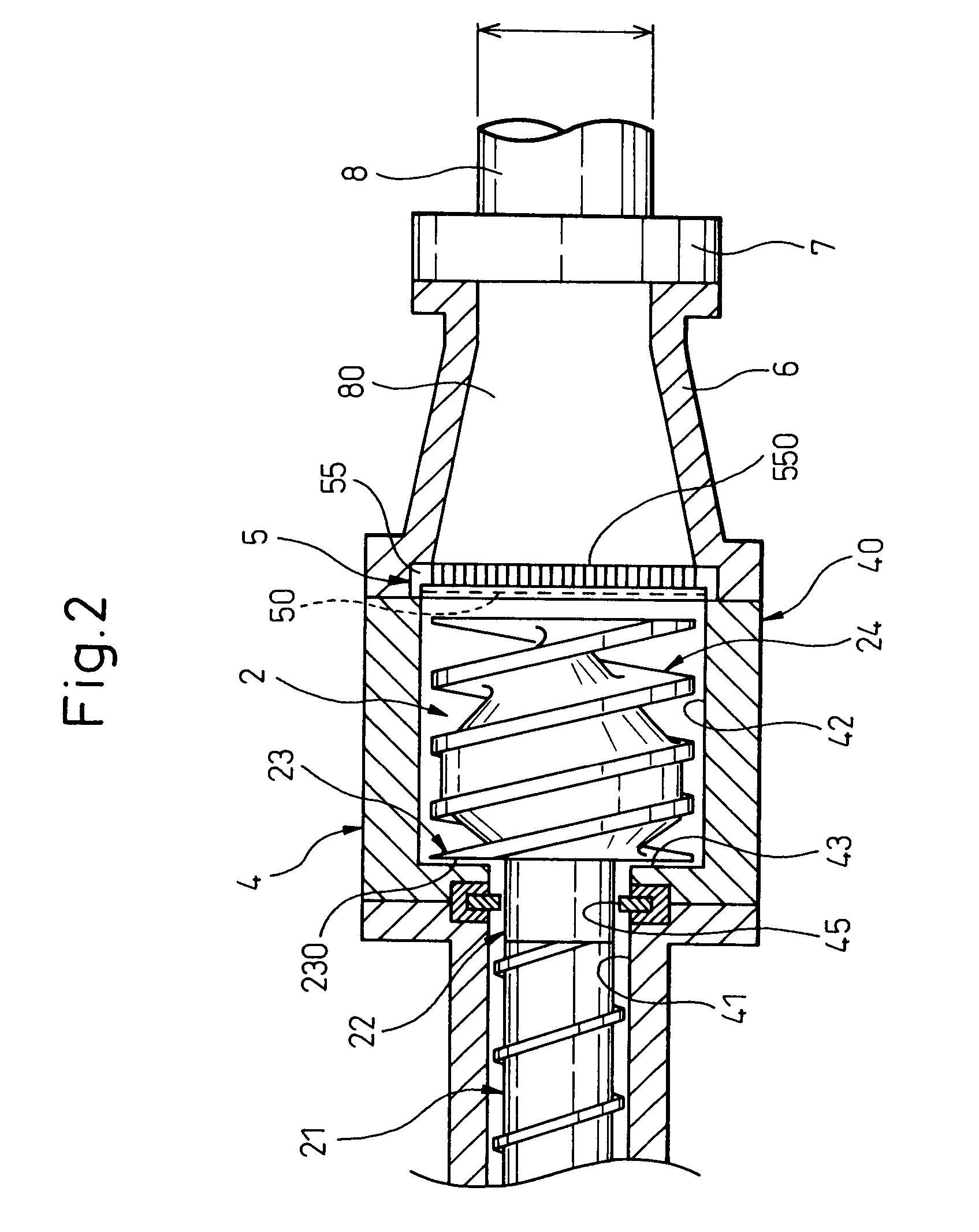 Apparatus for extruding ceramic molding