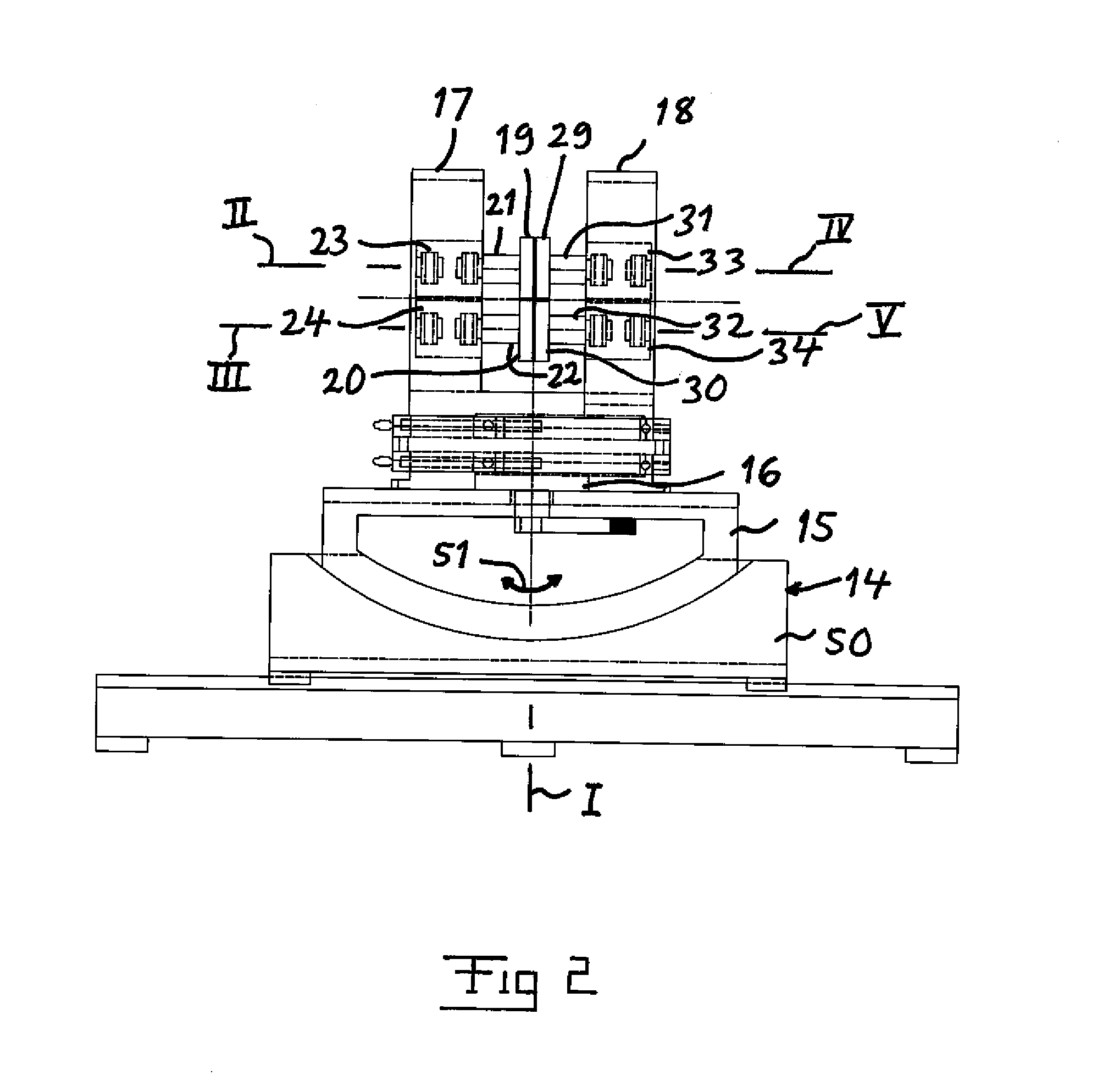 Roll-forming machine and method for roll-forming