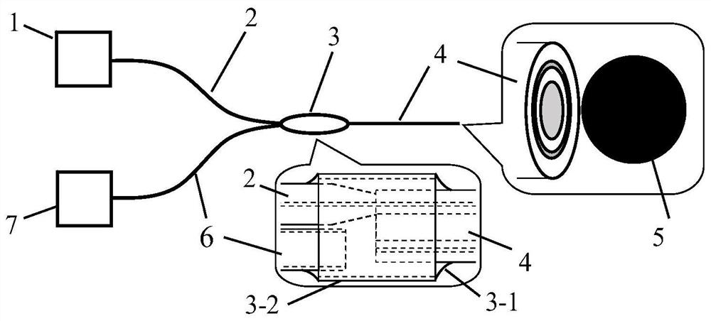 Microfluidic switch based on photophoresis effect