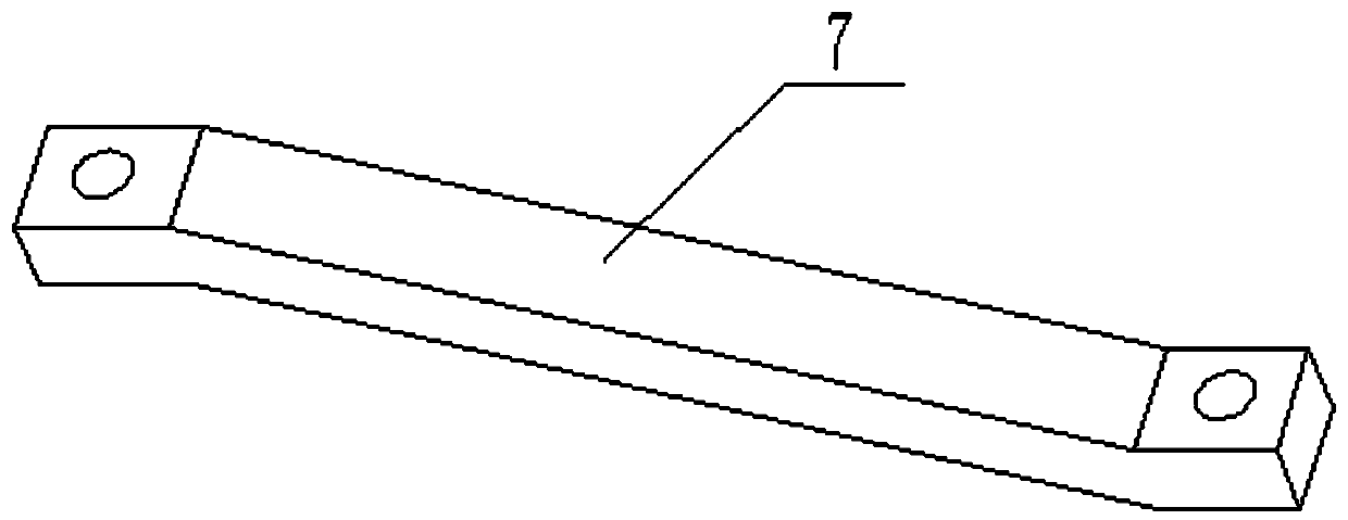 Manipulator device used for clamping heating pipelines