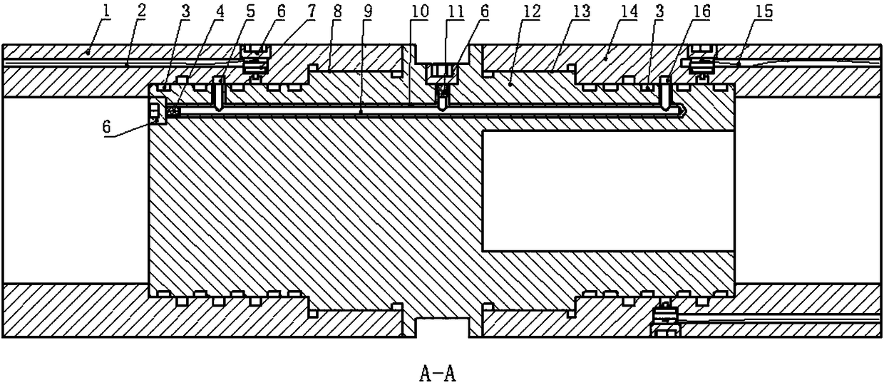 Insulation method for conductive liquid medium in short section electrical connection of instrument while drilling