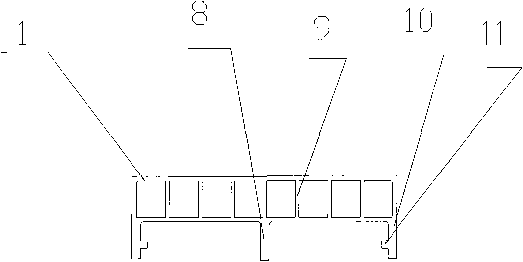 Plastic exposed concrete building template