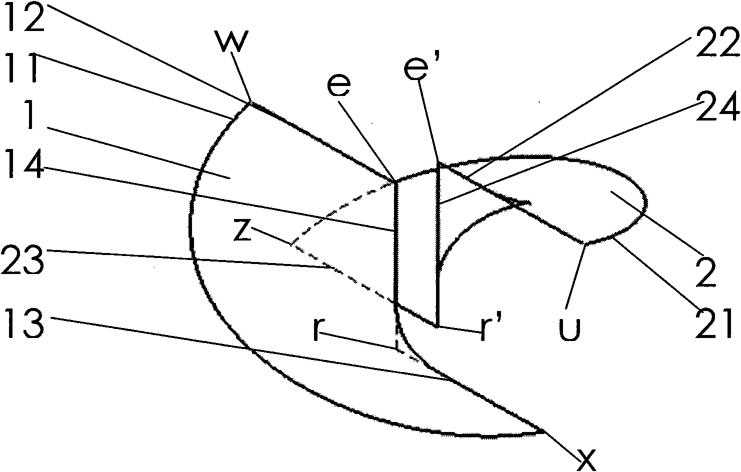 True three-dimensional imaging display screen