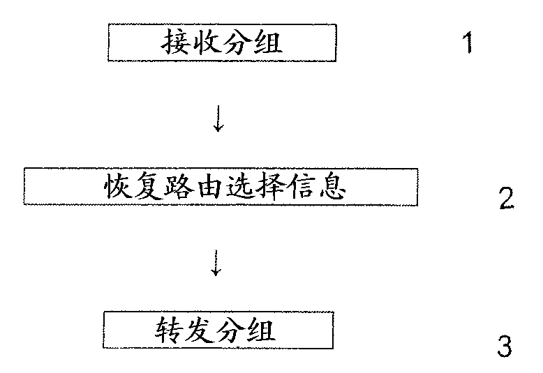 Packet routing in a network by modifying in-packet bloom filter