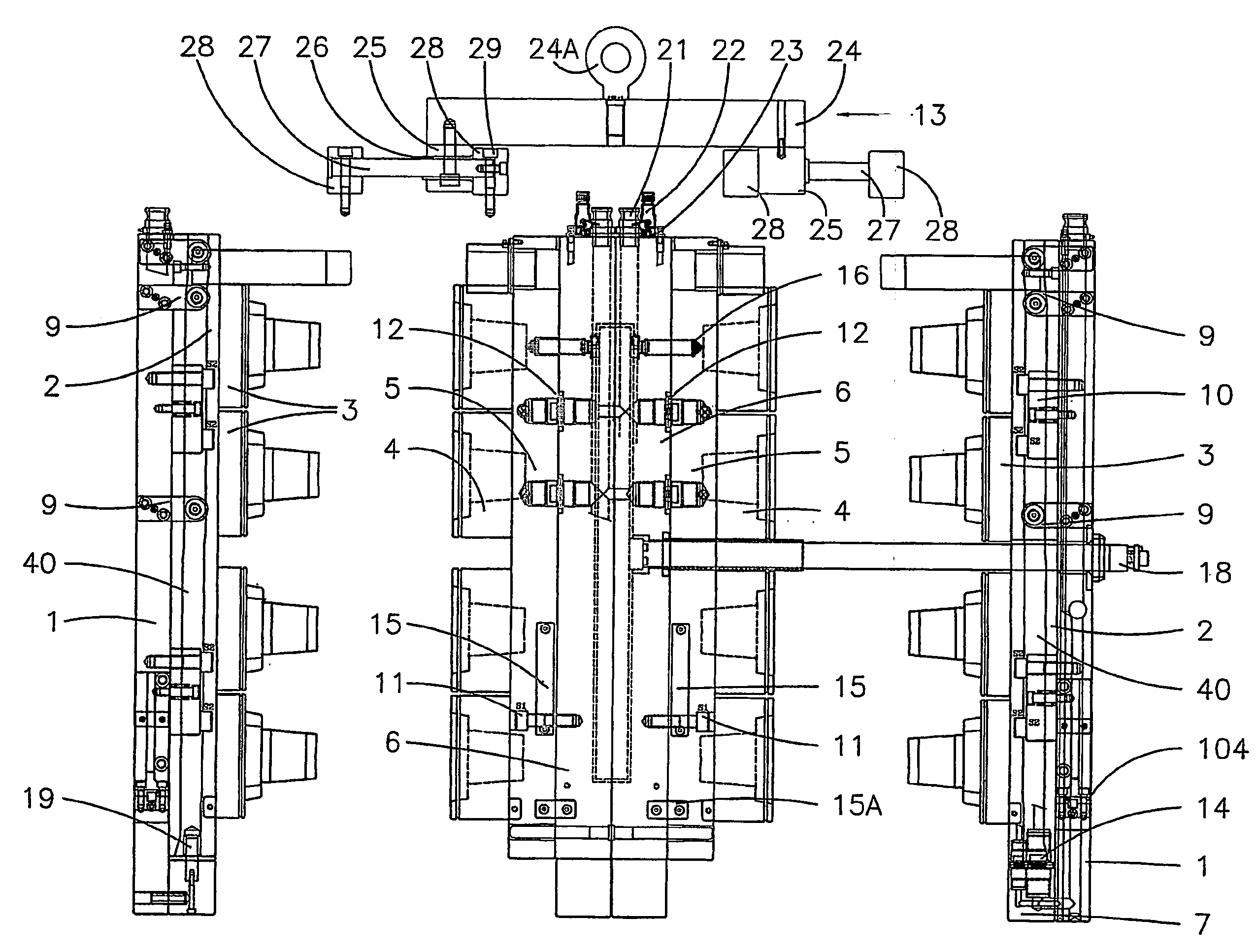 Modular mold change system