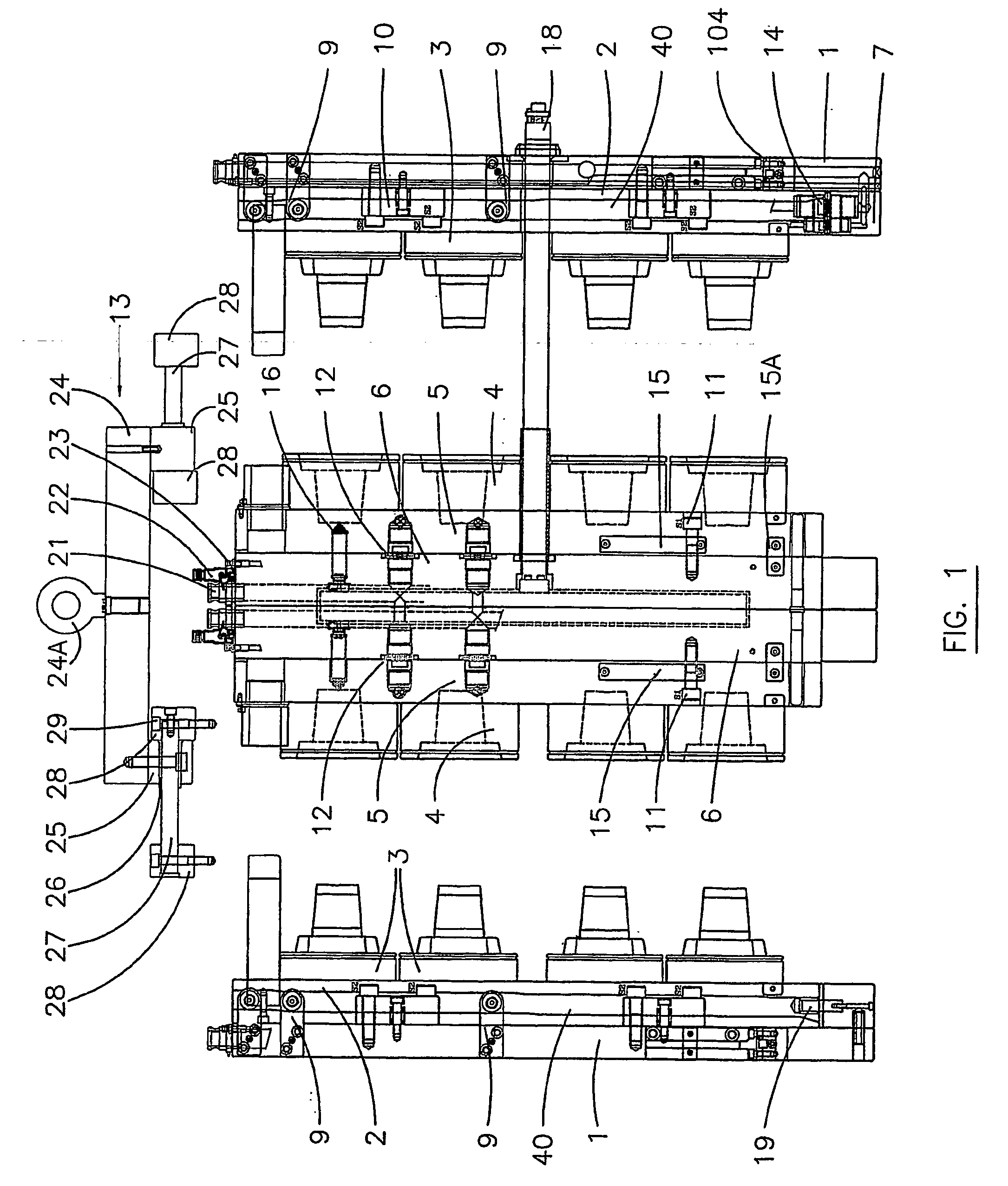 Modular mold change system