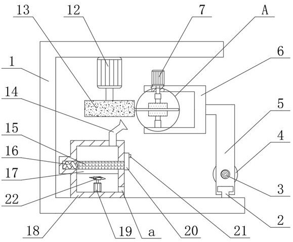 Edge grinding device provided with automatic steering and used for circuit board production