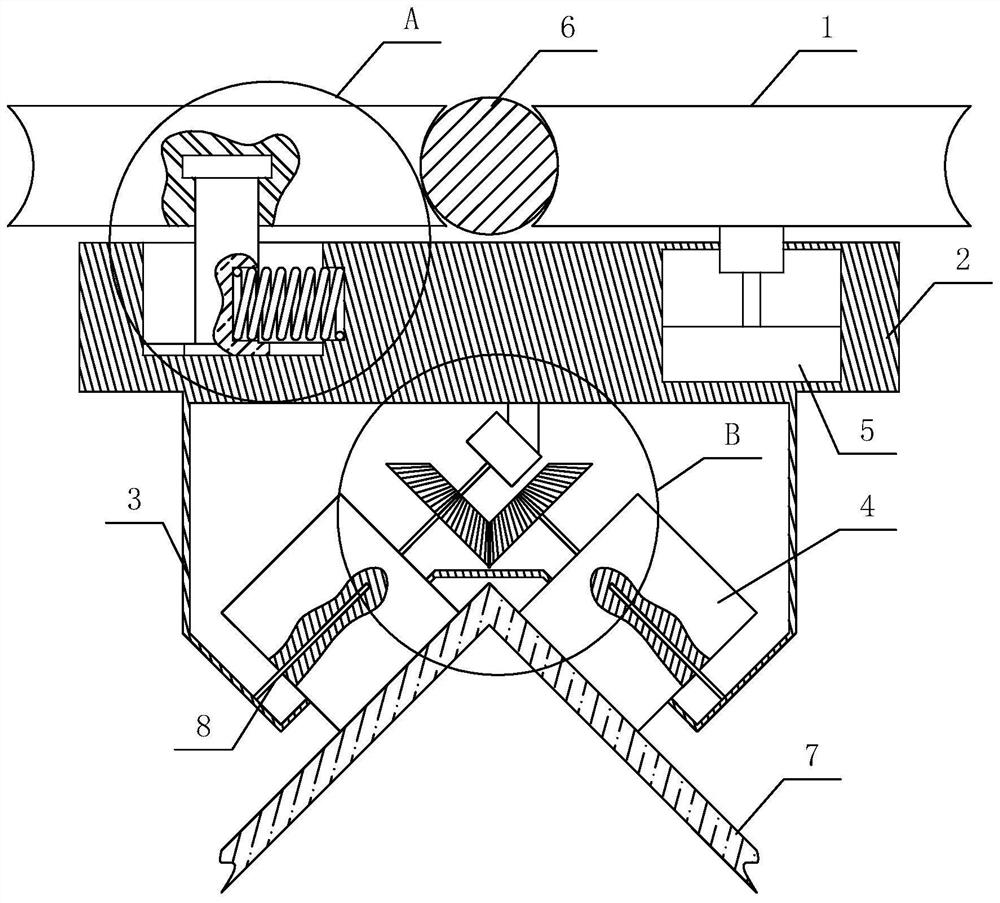 Power tower wire feeding device