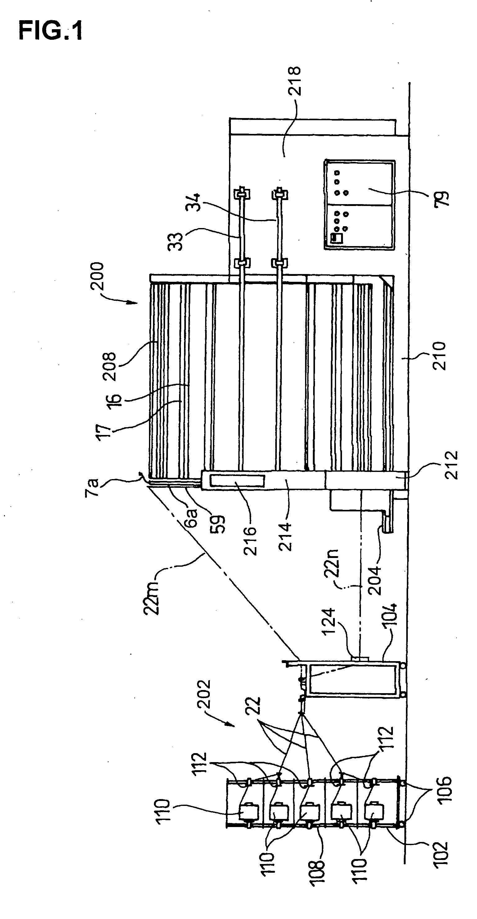 Sample warper with idle running preventing mechanism of yarn guide