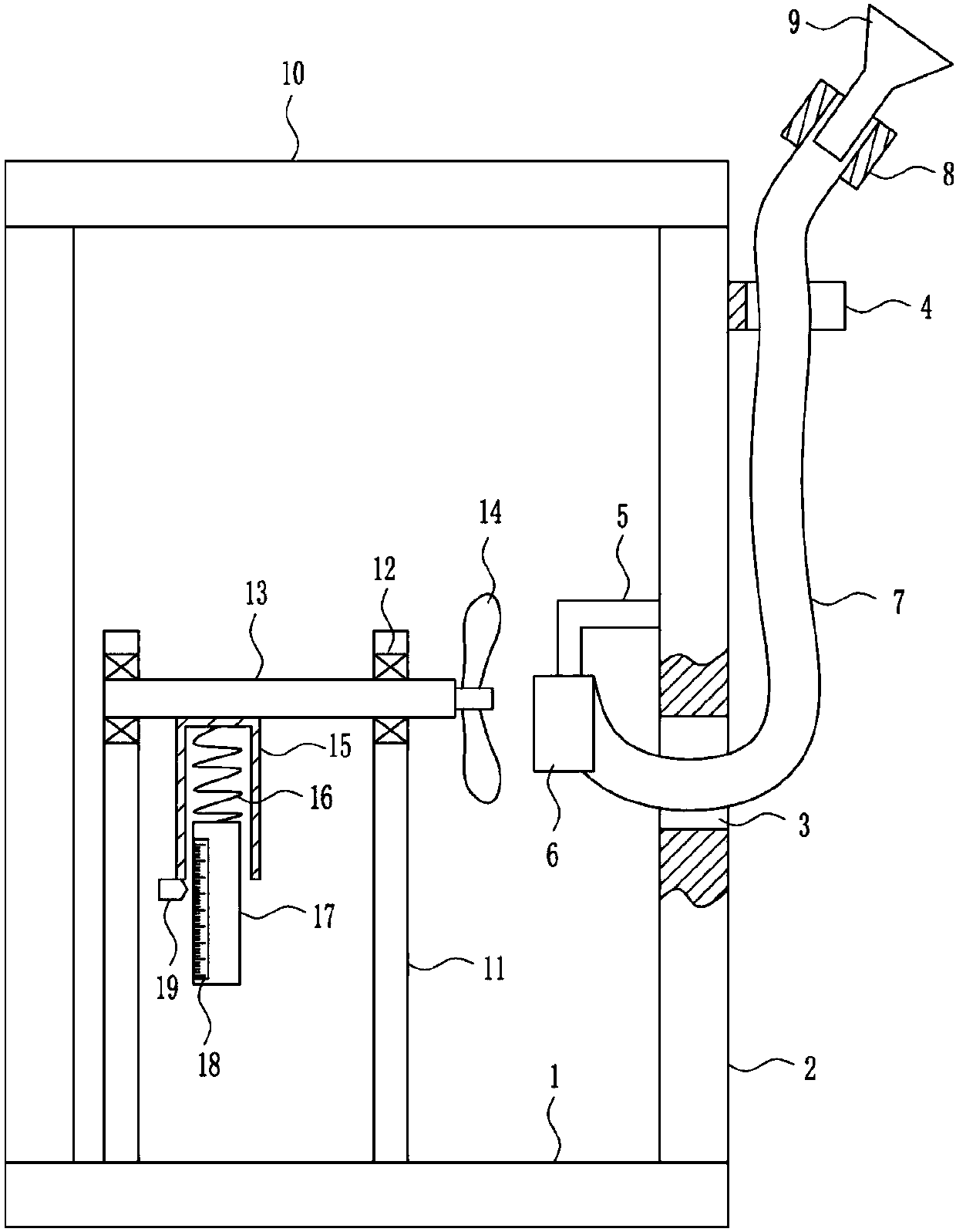 Automatic vital capacity detection and exercise equipment for respiratory medicine department