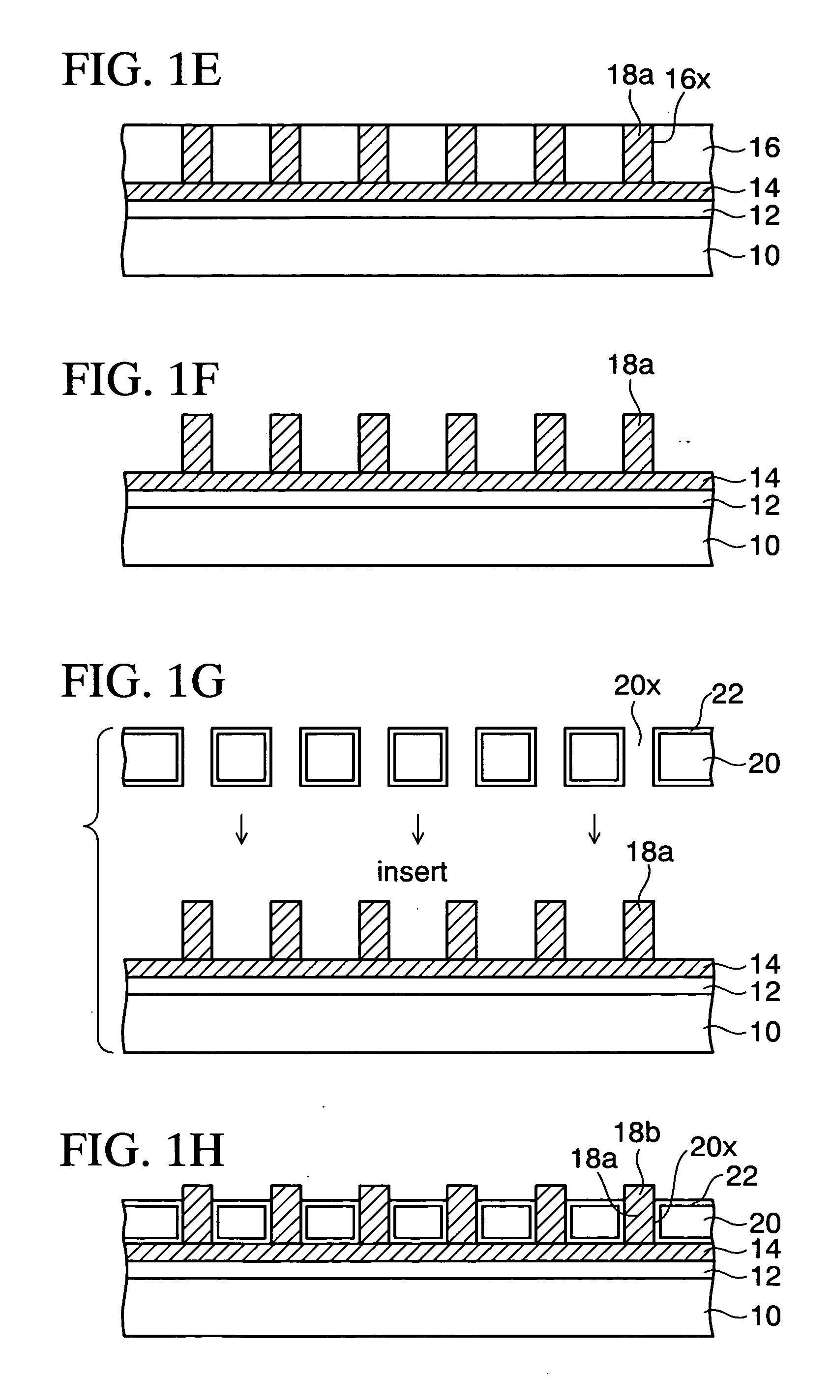 Method of manufacturing a substrate with through electrodes