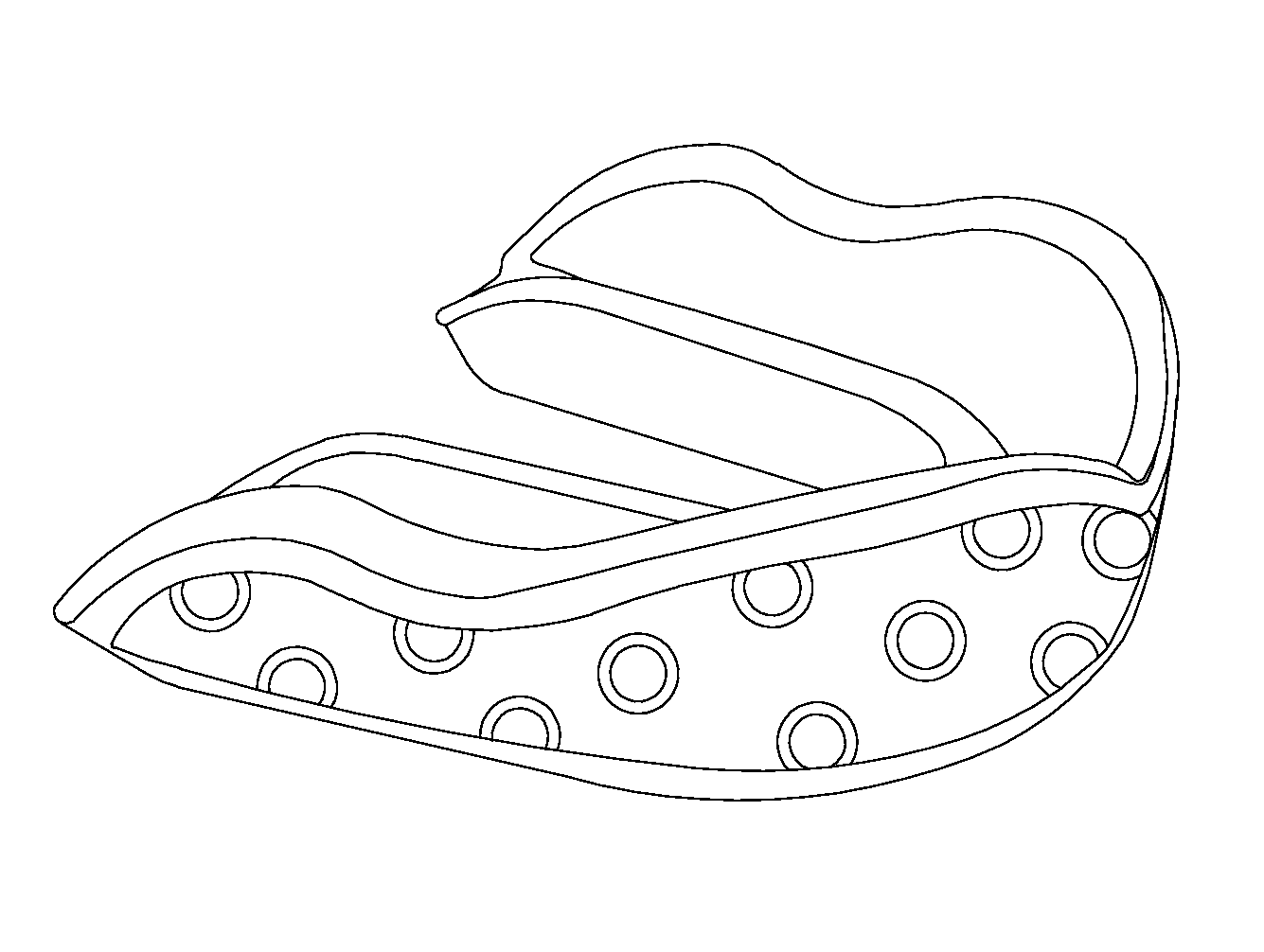 Mouthguard and fabricating method thereof