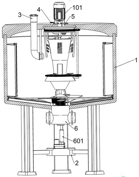 Crude oil treatment equipment for oil exploitation environment protection