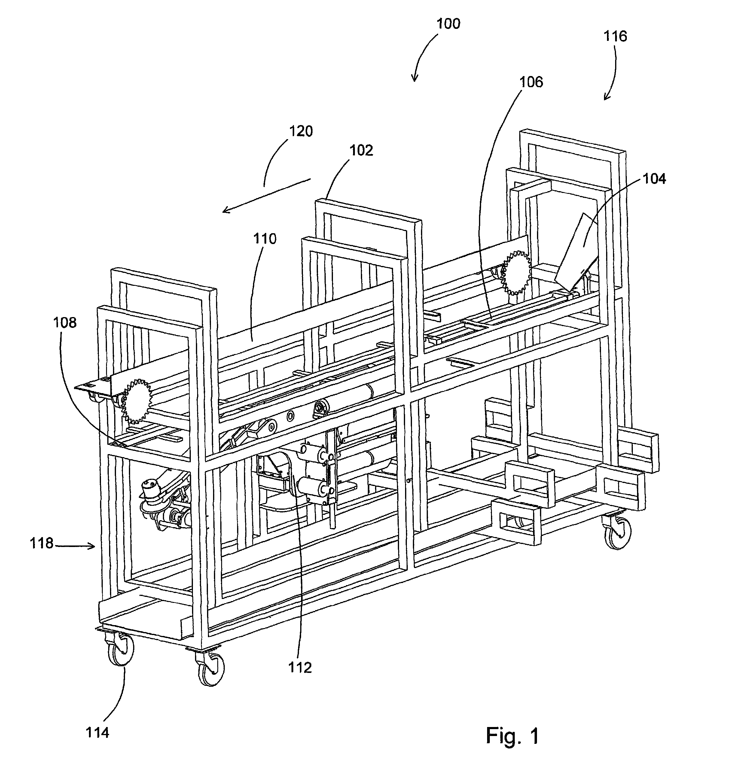 Method and apparatus for harvesting livers and hearts