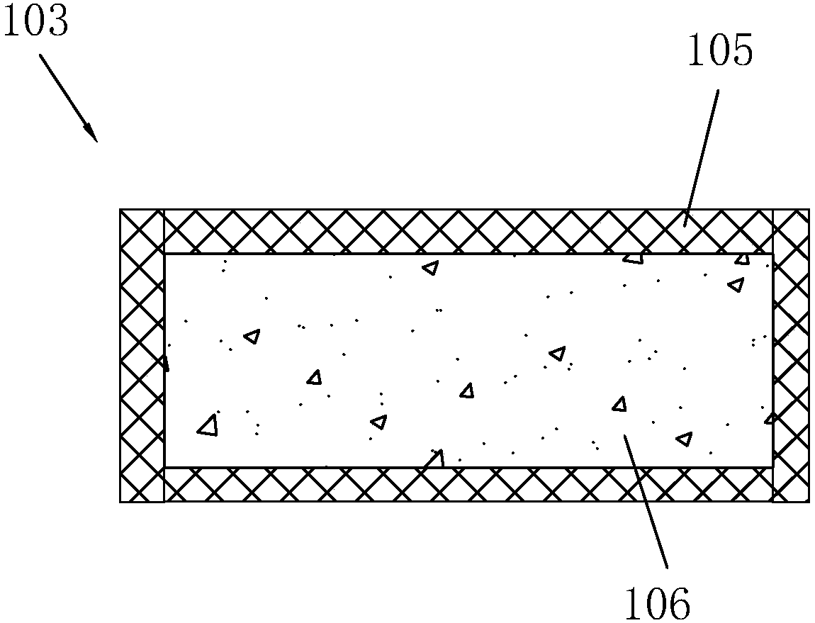 Slope protecting structure