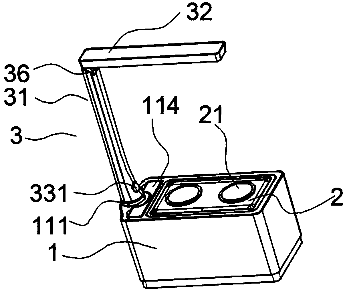 Planting machine with light supplement lamps adjustable in position