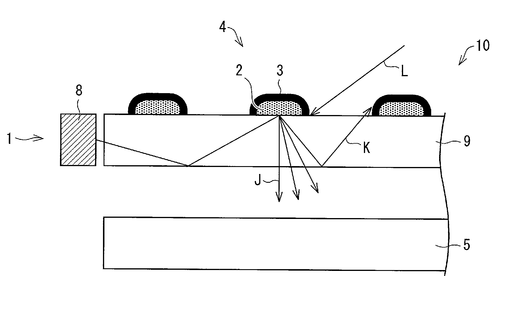 Front light and method for producing same, reflective display device provided with front light, and electronic equipment provided with reflective display device