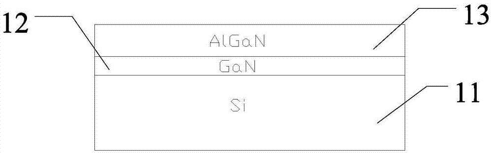 Preparation method for preparing gallium nitride schottky diode