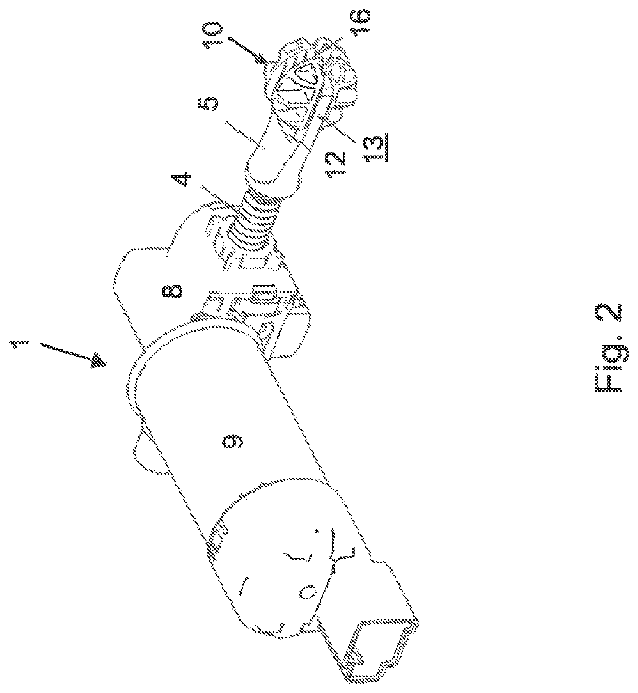 Linear actuator for a motor vehicle seat