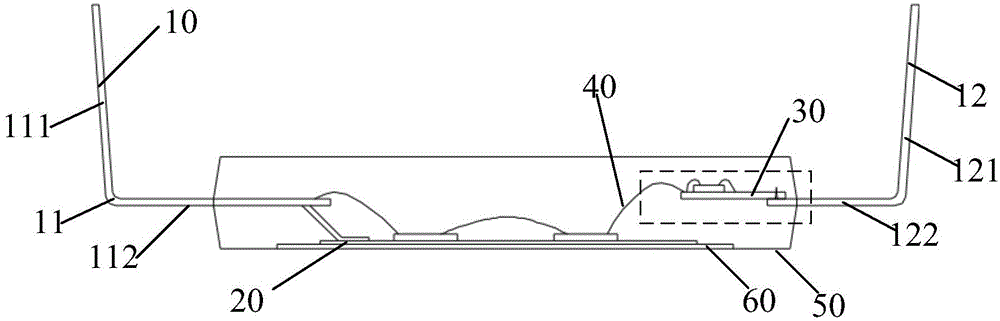 Plastic packaging type IPM module installing structure