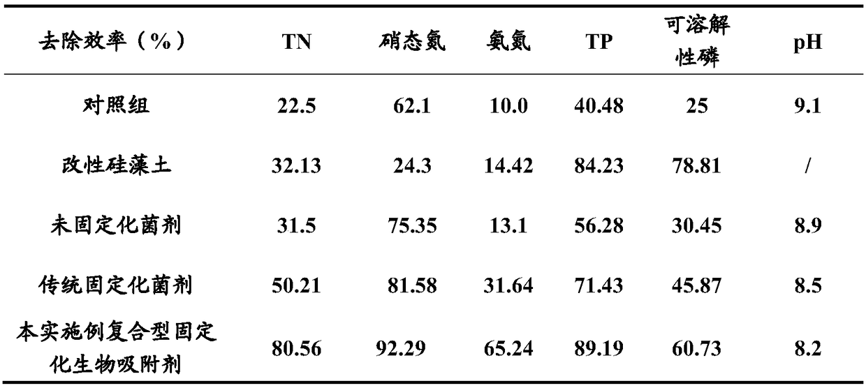 Preparation method of compound immobilized biological adsorbent