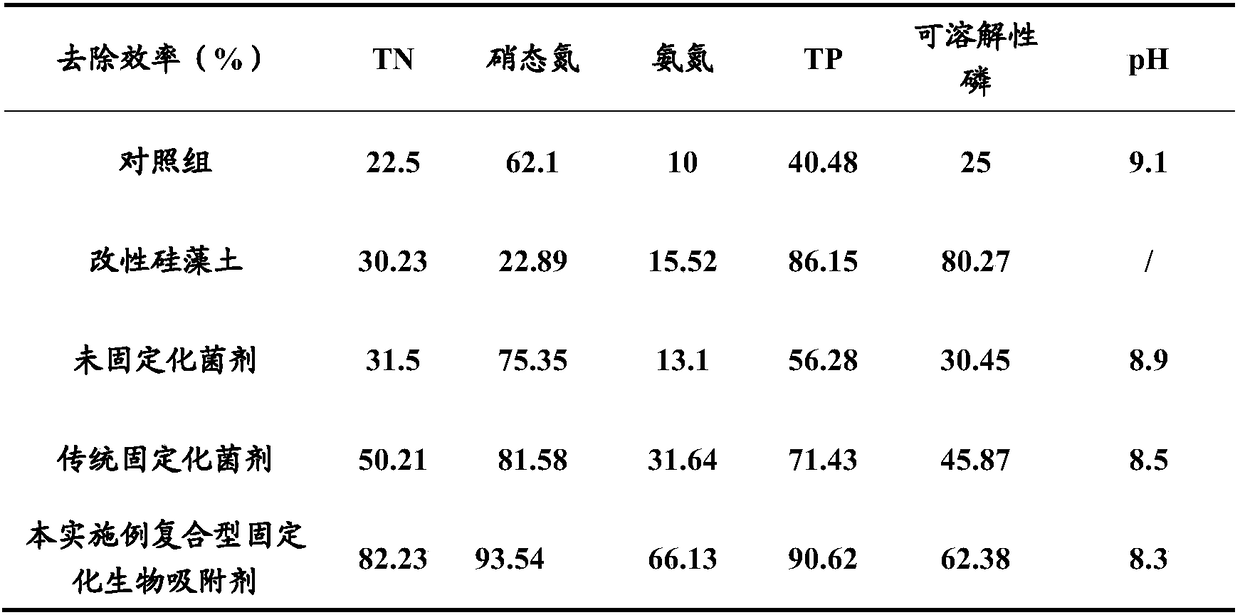 Preparation method of compound immobilized biological adsorbent