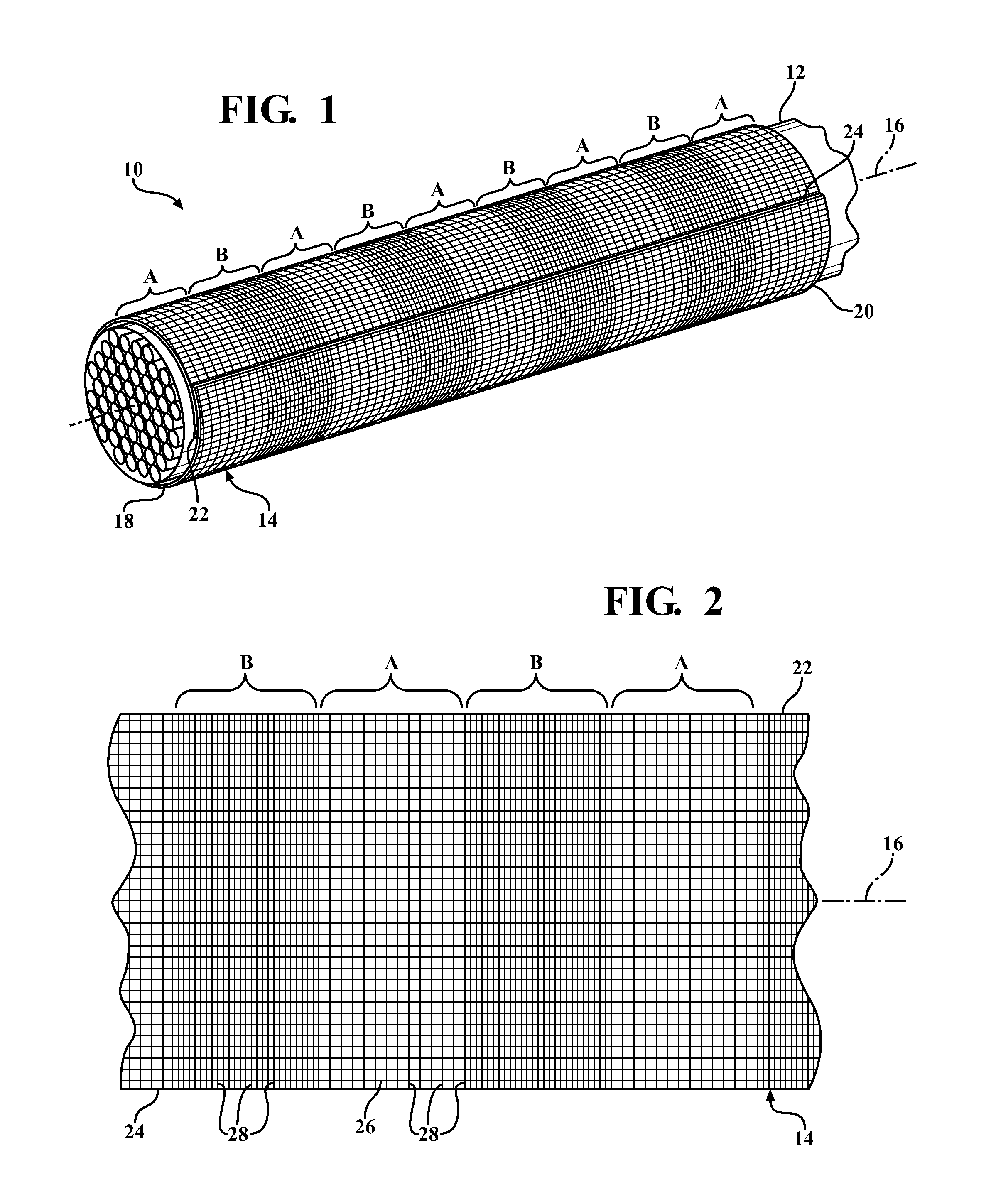 Non-kinking self-wrapping woven sleeve and method of construction thereof