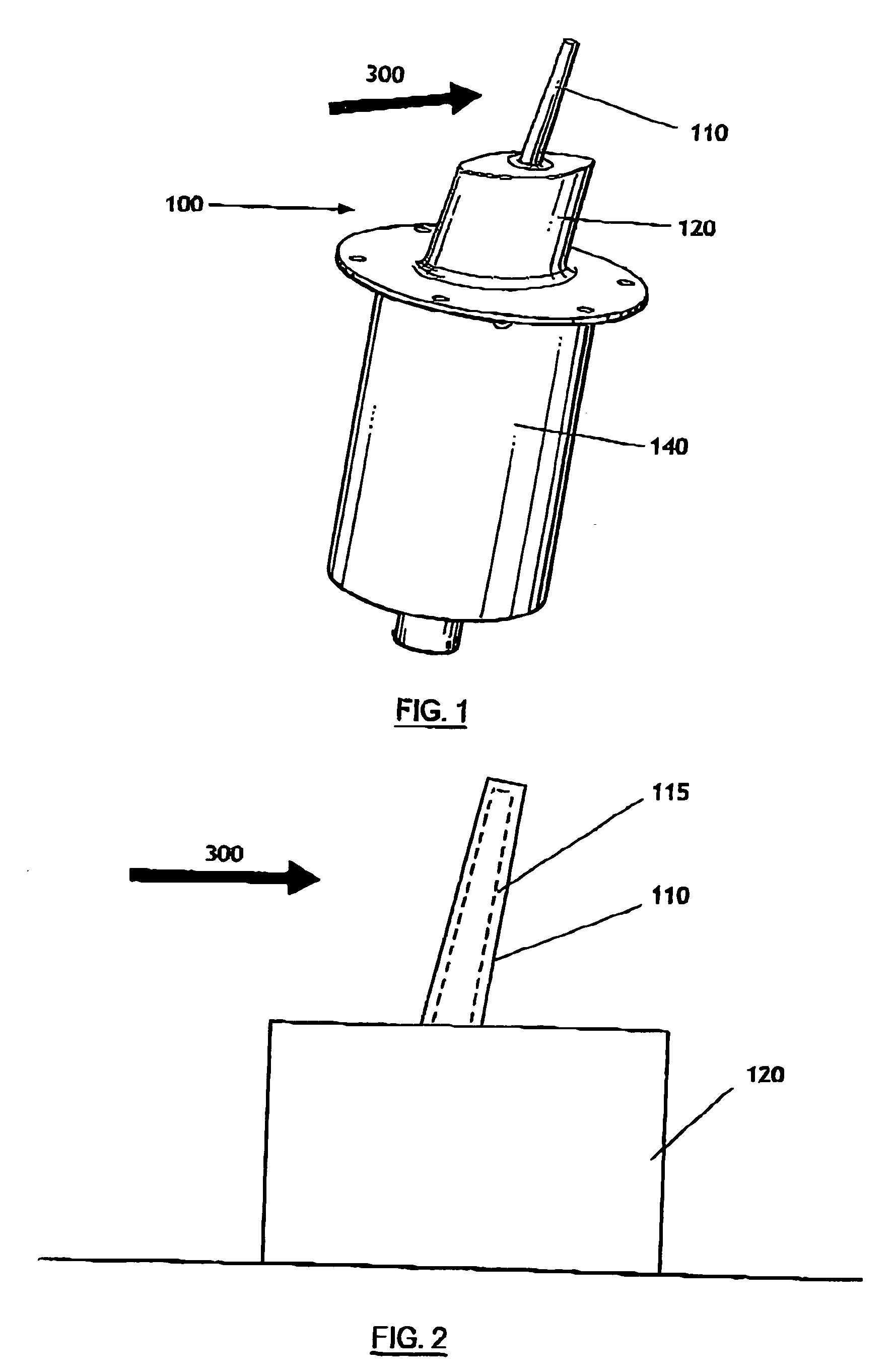 Ice detection assembly installed on an aircraft