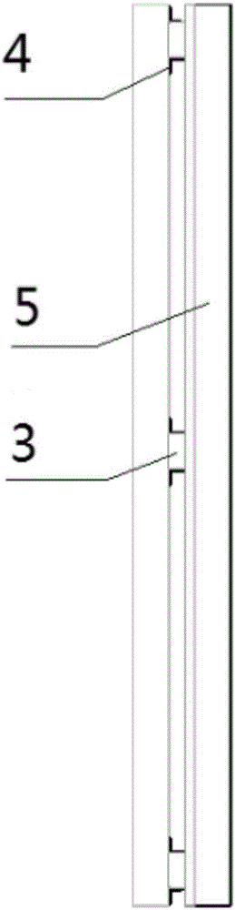 Building exterior wall double-layer heat insulation ventilation cuticle structure