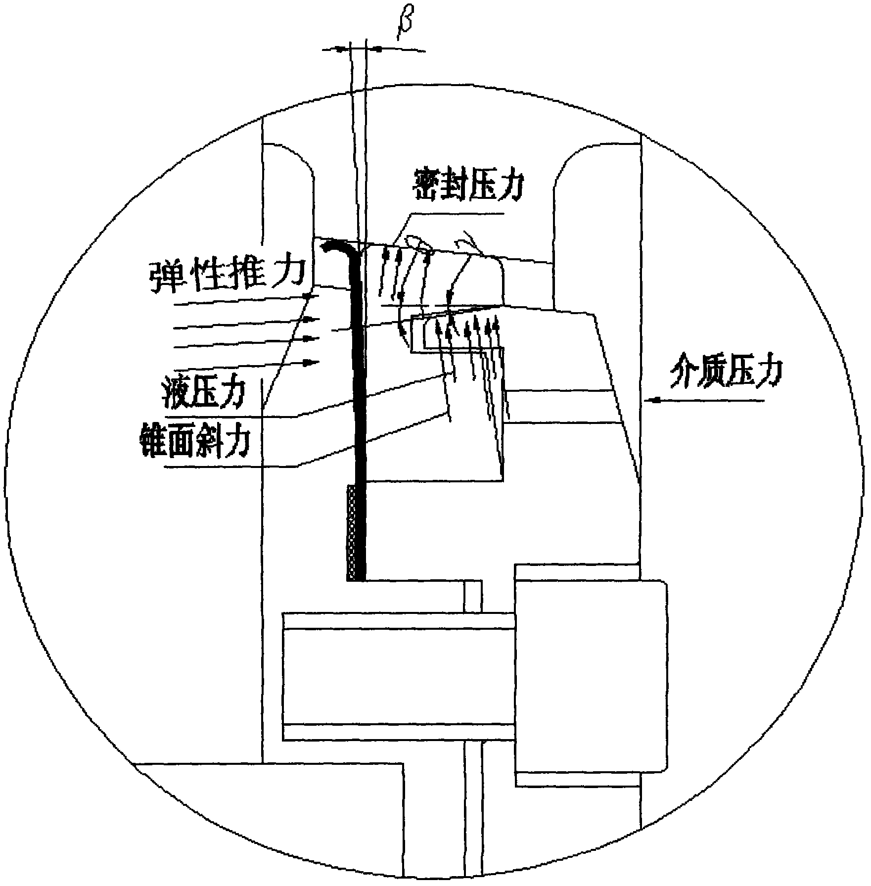 Two-way pressure-bearing fluororubber fireproof butterfly valve