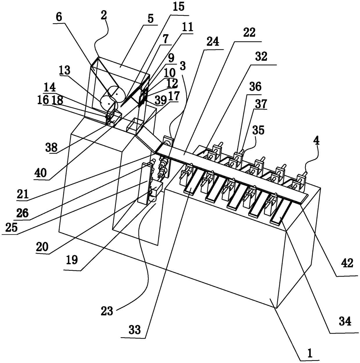 Battery core sorting machine