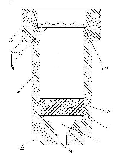 Device for adding iodine into crude salt