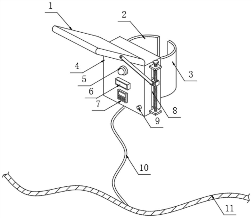 Cable theft alarm device and anti-theft method