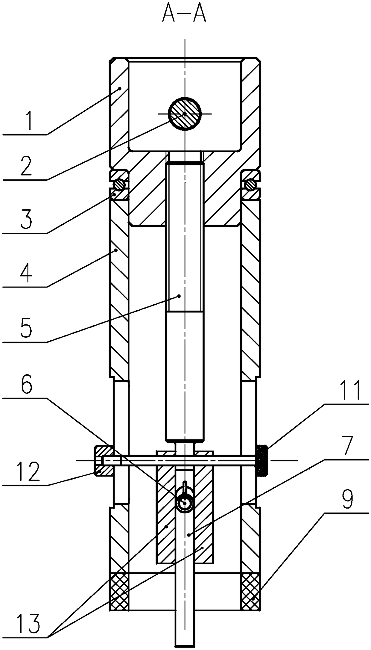 Special tool for detaching anti-loose lock sheet