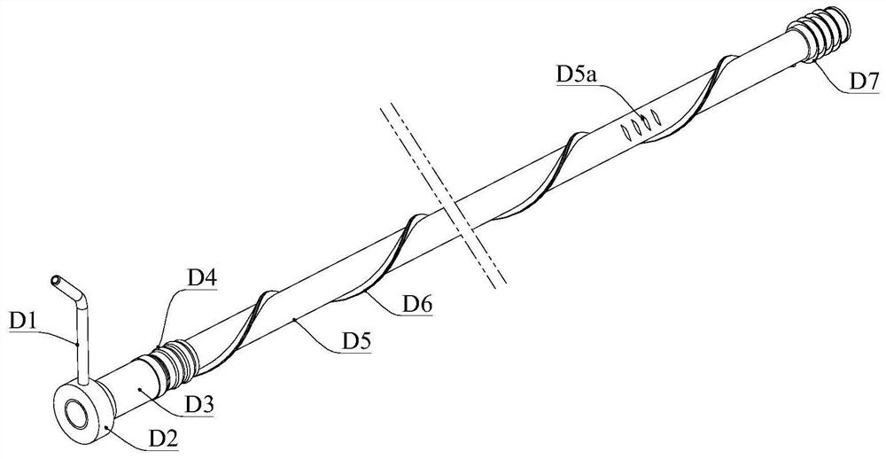 An anchor injection structure