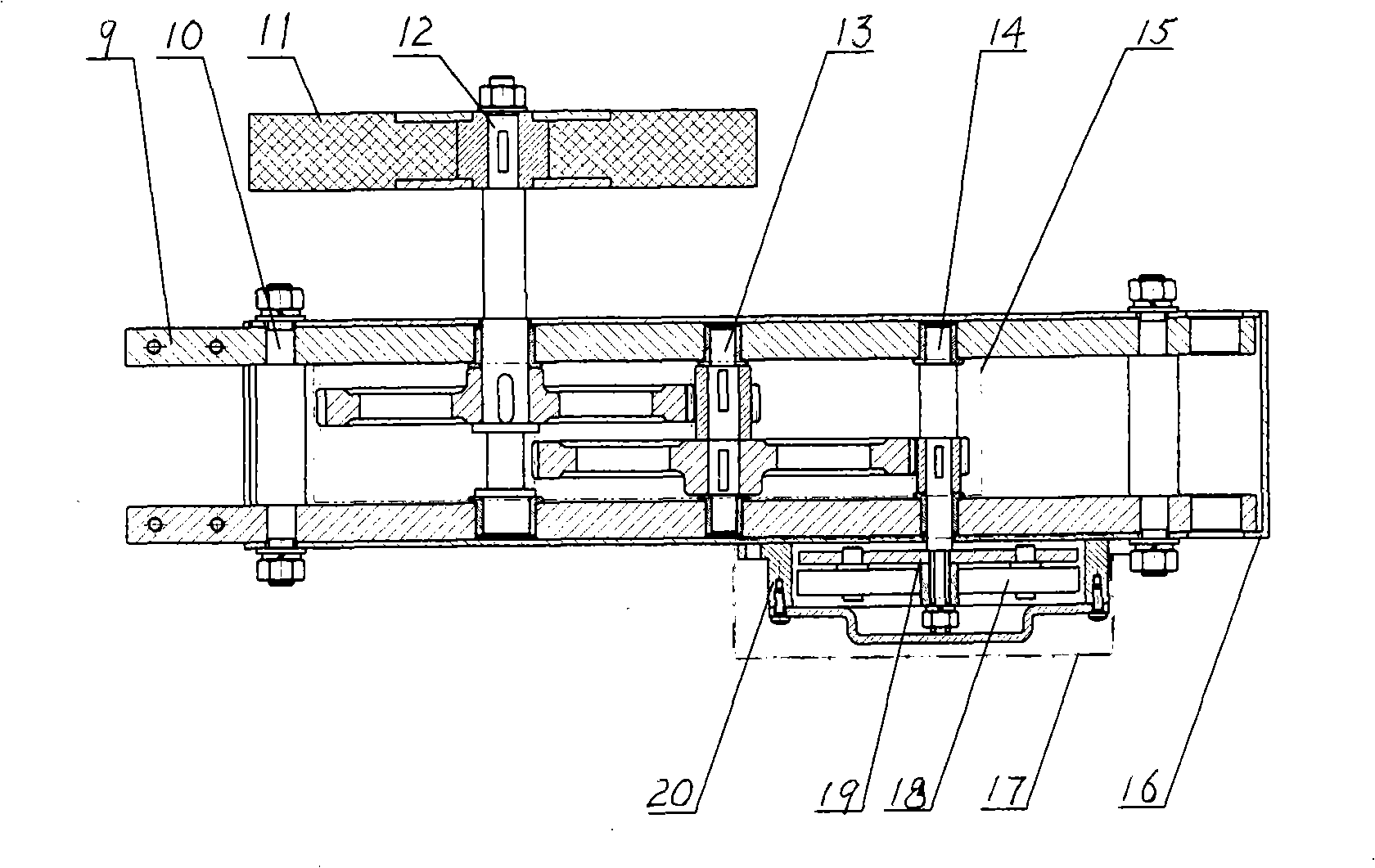 Security separator for bracket tray