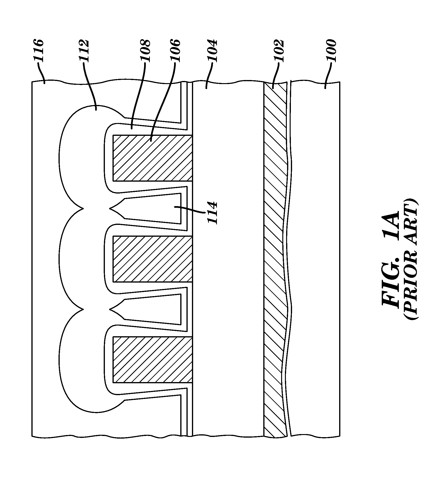 Air-dielectric for subtractive etch line and via metallization