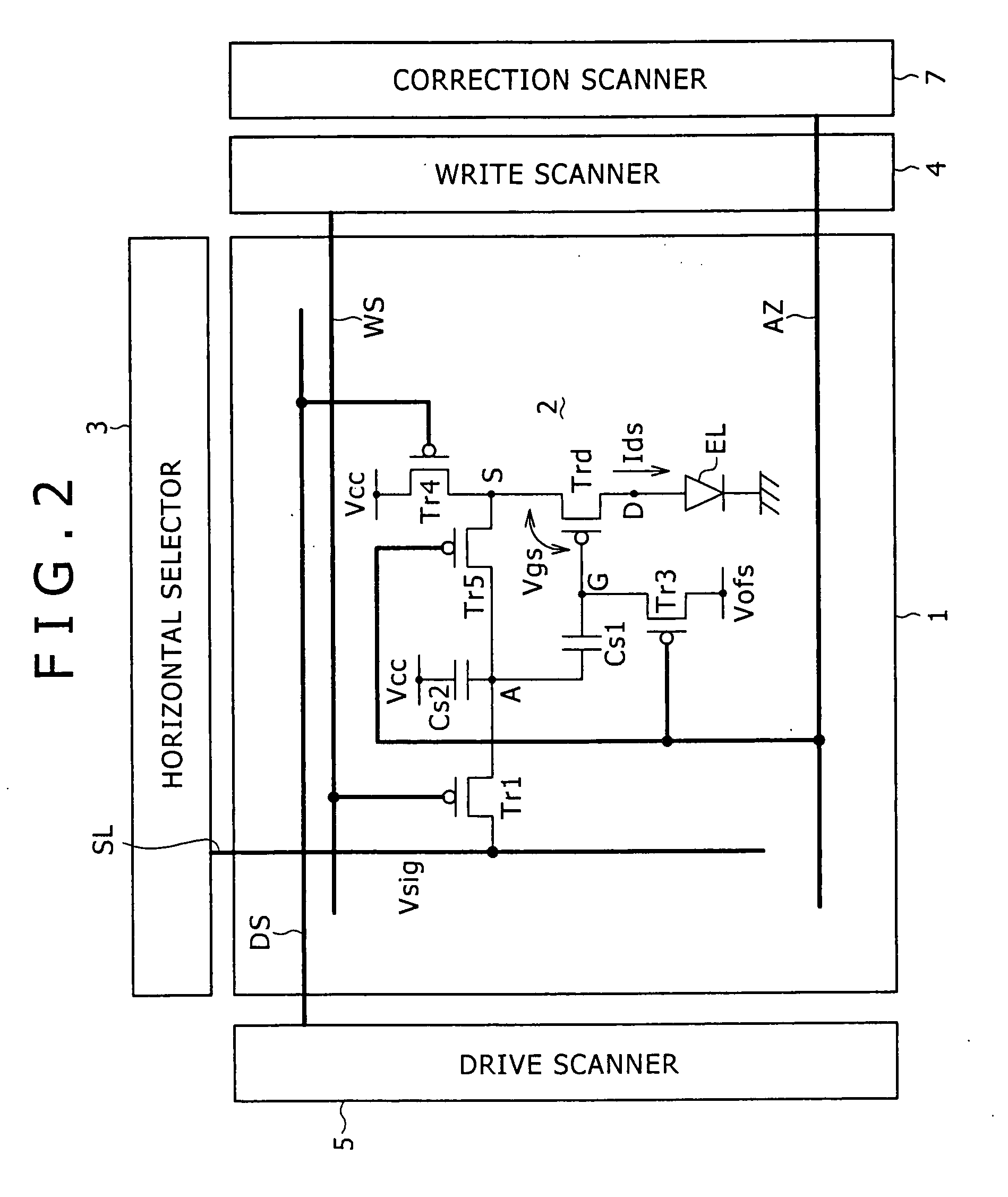 Pixel circuit, display and driving method thereof