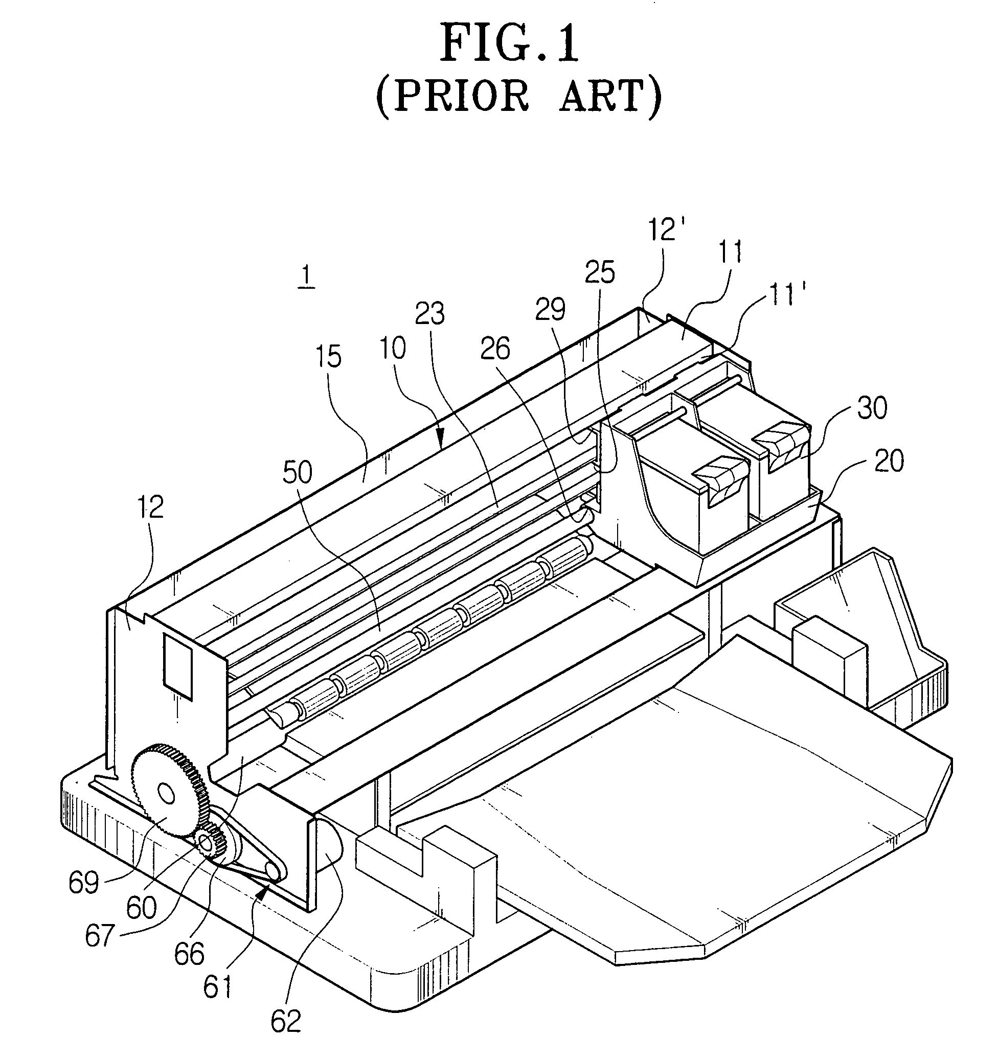 Pulley fixing apparatus of image forming apparatus