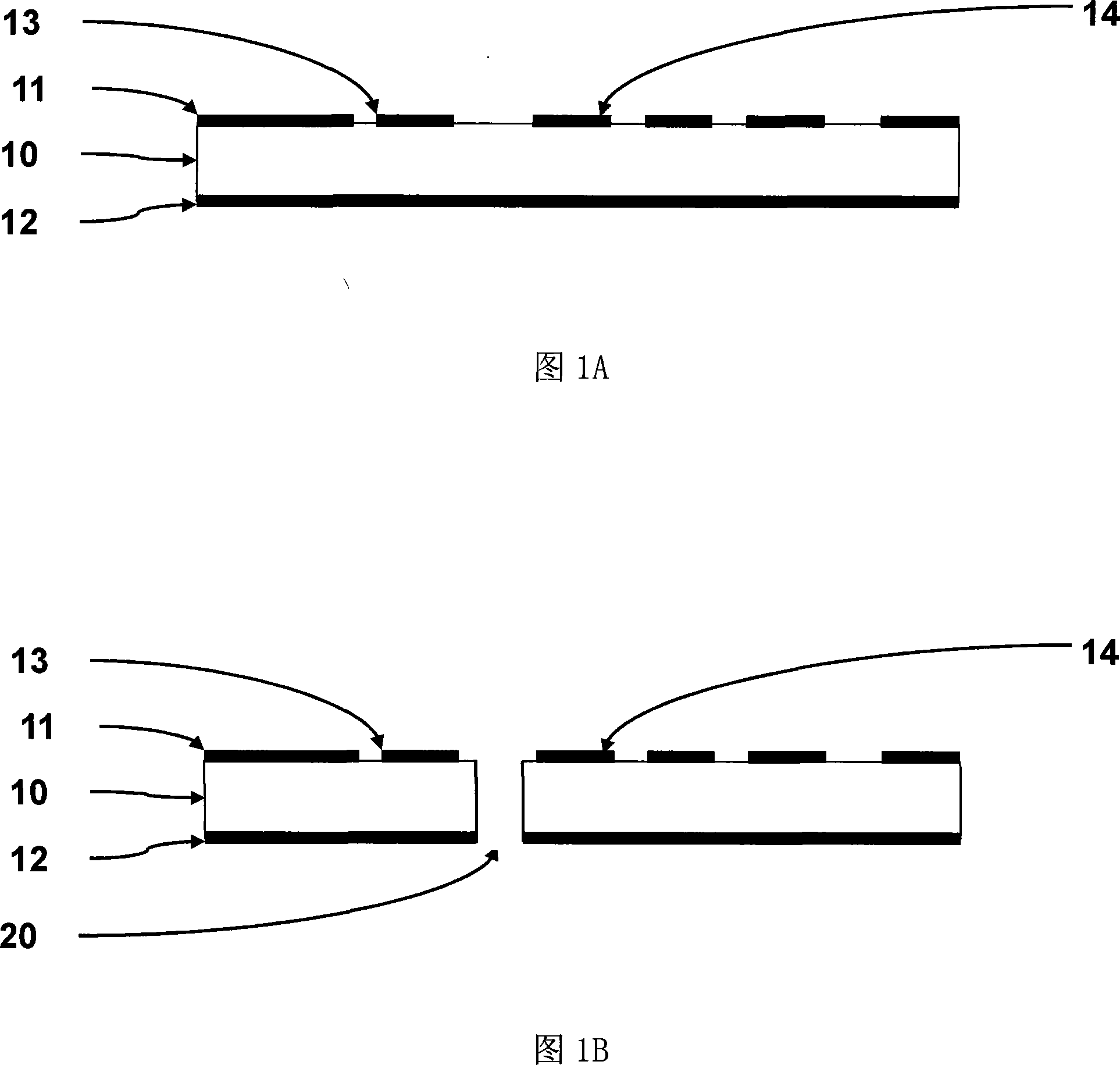 No empty hole installation method for installing electronic components