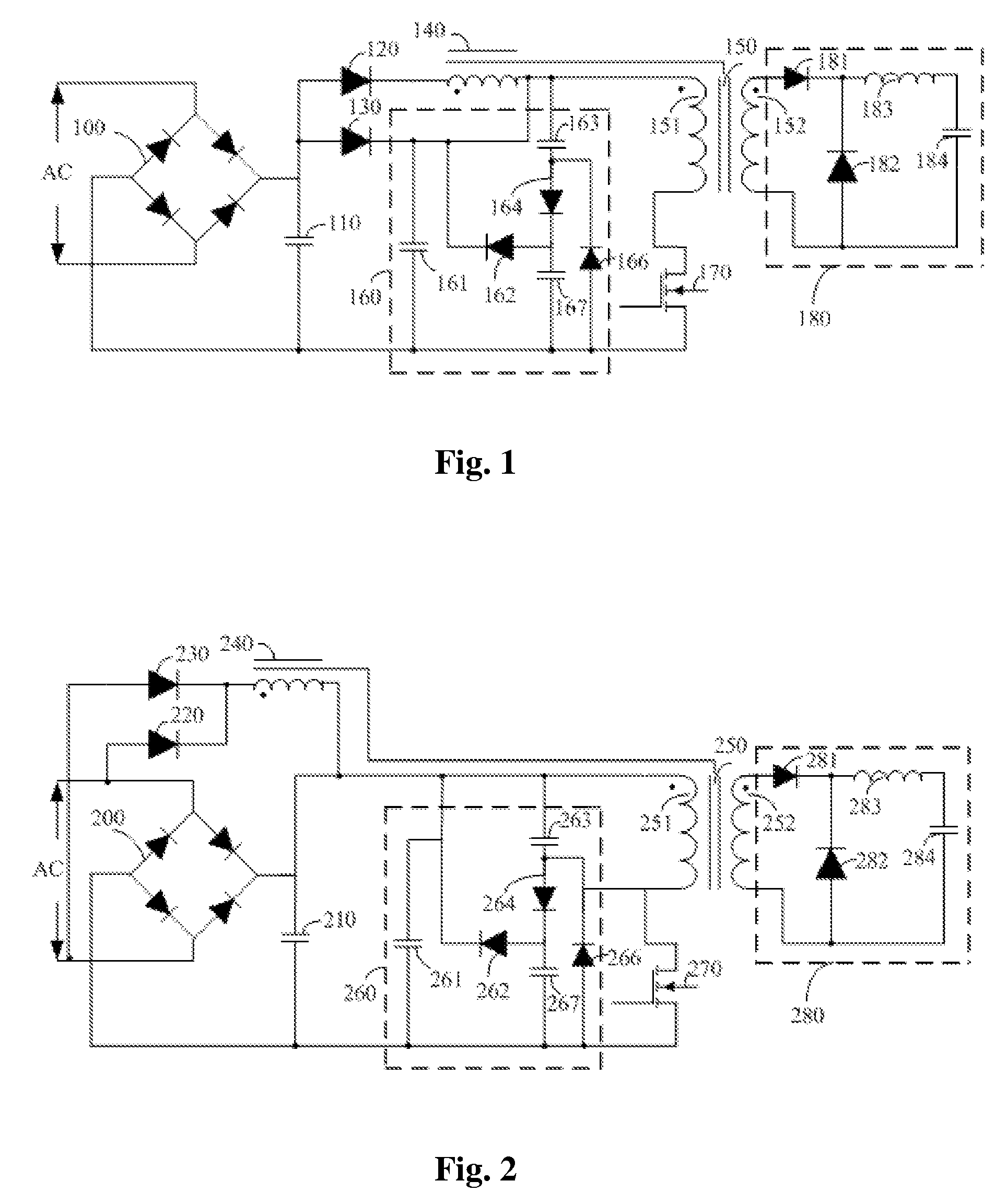 Power factor correction power supply