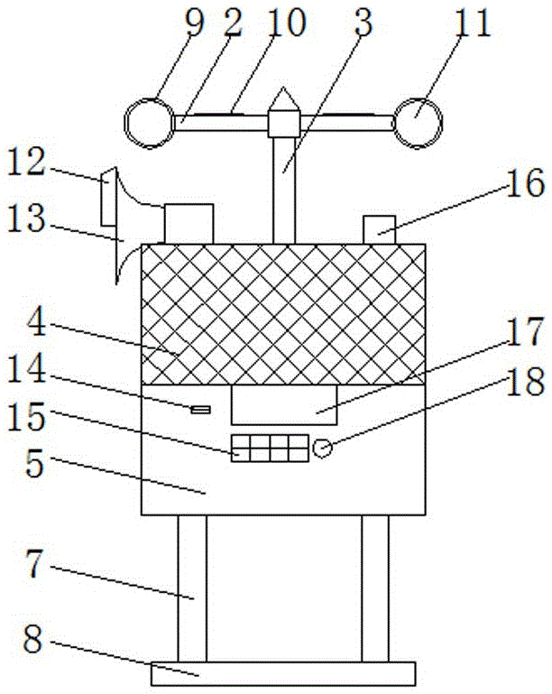 Electric bird repelling device