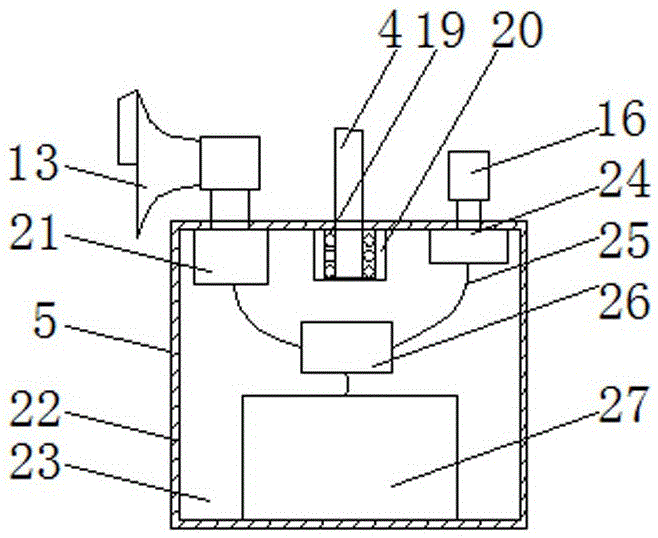 Electric bird repelling device